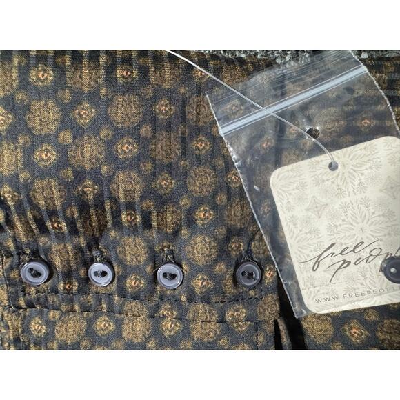 Free People Twilight Combo Wrap Top Size Medium NWT - Picture 7 of 9